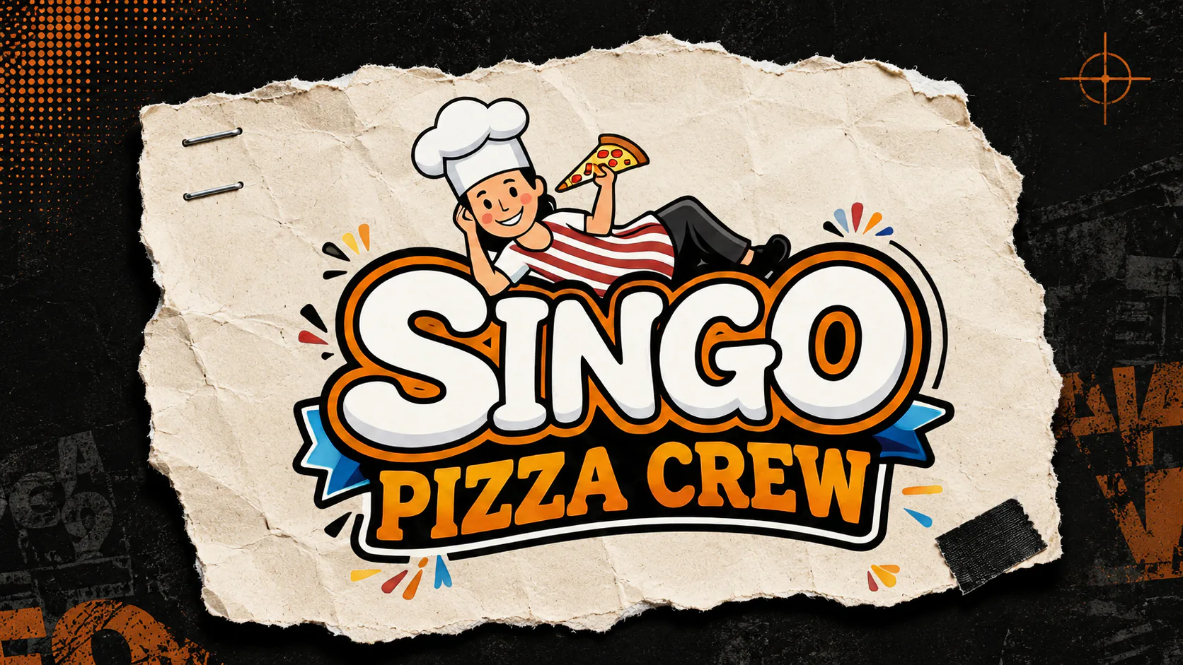 Singo Pizza Crew brand poster artwork